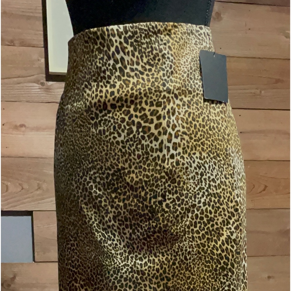 Zara Traffaluc collection animal print pencil skirt